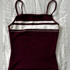 GARAGE Basic Crop Tank Top